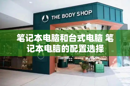 笔记本电脑和台式电脑 笔记本电脑的配置选择-第1张图片-星选测评
