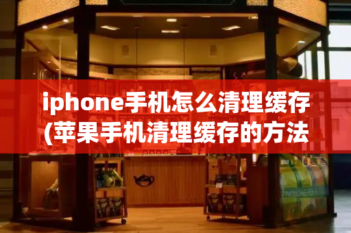 iphone手机怎么清理缓存(苹果手机清理缓存的方法)