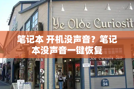 笔记本 开机没声音？笔记本没声音一键恢复-第1张图片-星选测评