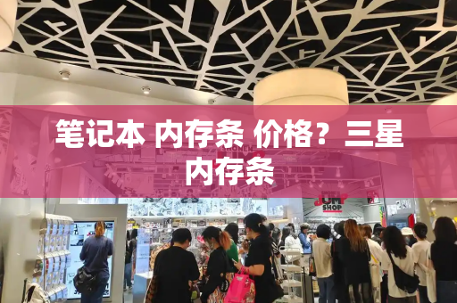 笔记本 内存条 价格？三星内存条