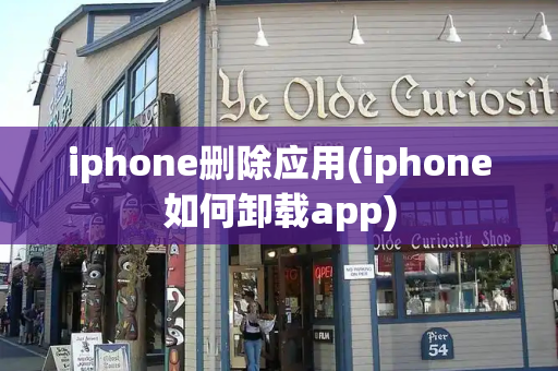 iphone删除应用(iphone如何卸载app)