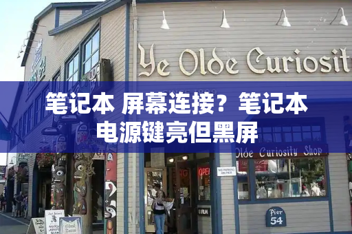笔记本 屏幕连接？笔记本电源键亮但黑屏