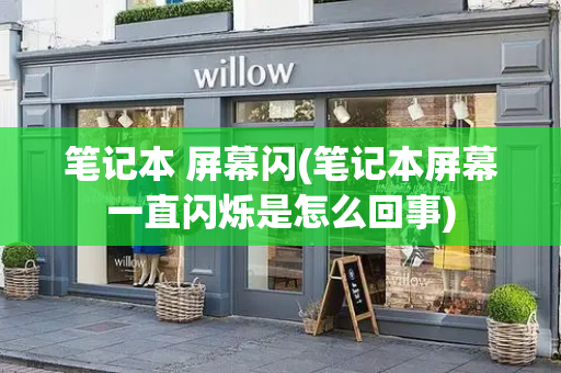 笔记本 屏幕闪(笔记本屏幕一直闪烁是怎么回事)-第1张图片-星选测评