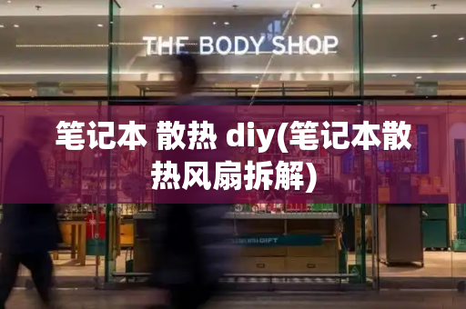 笔记本 散热 diy(笔记本散热风扇拆解)-第1张图片-星选测评