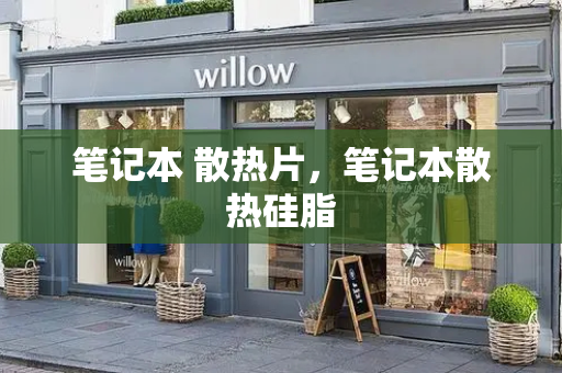 笔记本 散热片，笔记本散热硅脂