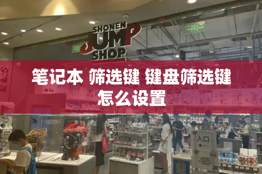 笔记本 筛选键 键盘筛选键怎么设置
