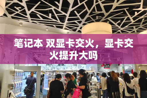 笔记本 双显卡交火，显卡交火提升大吗