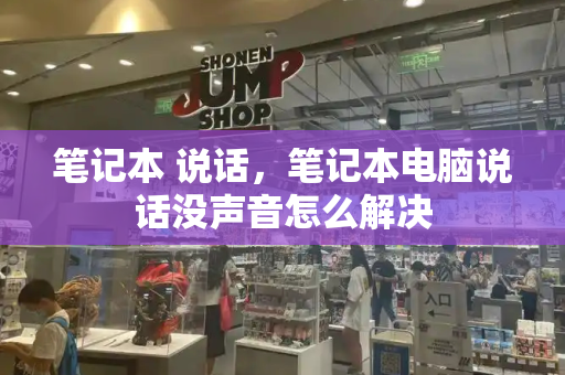 笔记本 说话，笔记本电脑说话没声音怎么解决