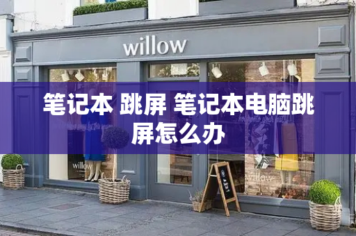 笔记本 跳屏 笔记本电脑跳屏怎么办