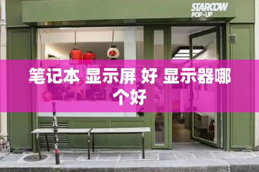笔记本 显示屏 好 显示器哪个好