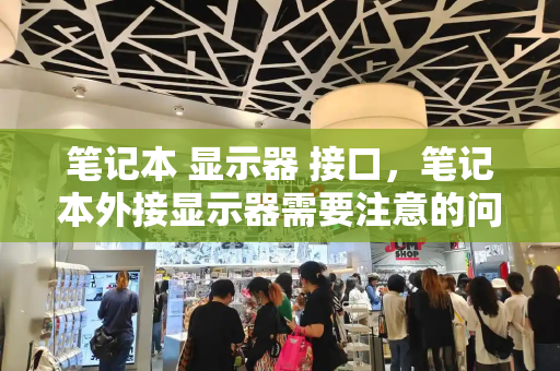 笔记本 显示器 接口，笔记本外接显示器需要注意的问题