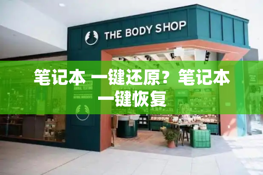 笔记本 一键还原？笔记本一键恢复