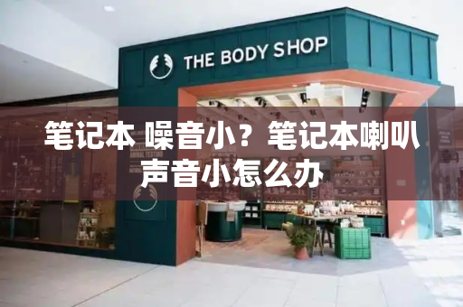 笔记本 噪音小？笔记本喇叭声音小怎么办-第1张图片-星选测评