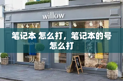 笔记本 怎么打，笔记本的号怎么打-第1张图片-星选测评