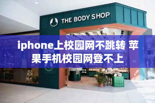 iphone上校园网不跳转 苹果手机校园网登不上