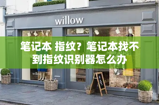 笔记本 指纹？笔记本找不到指纹识别器怎么办