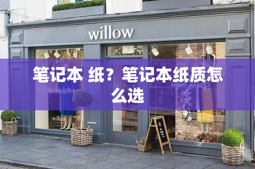笔记本 纸？笔记本纸质怎么选