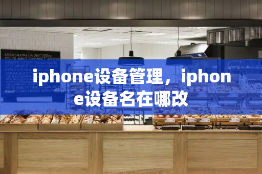 iphone设备管理，iphone设备名在哪改
