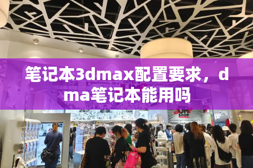 笔记本3dmax配置要求，dma笔记本能用吗-第1张图片-星选测评