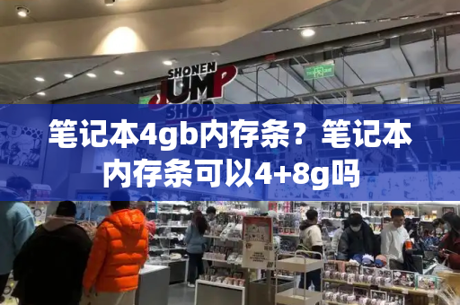 笔记本4gb内存条？笔记本内存条可以4+8g吗