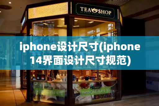 iphone设计尺寸(iphone14界面设计尺寸规范)