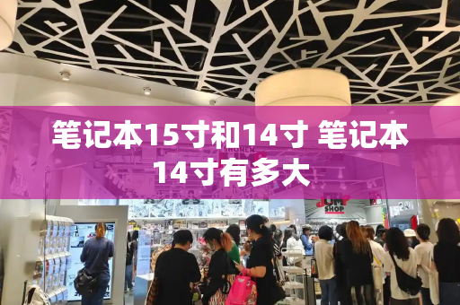 笔记本15寸和14寸 笔记本14寸有多大-第1张图片-星选测评