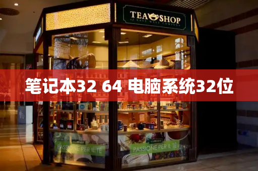 笔记本32 64 电脑系统32位-第1张图片-星选测评