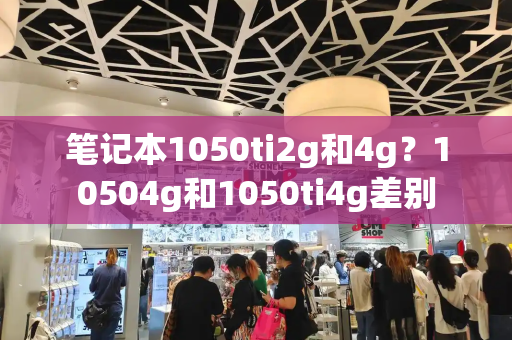 笔记本1050ti2g和4g？10504g和1050ti4g差别