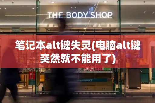 笔记本alt键失灵(电脑alt键突然就不能用了)-第1张图片-星选测评