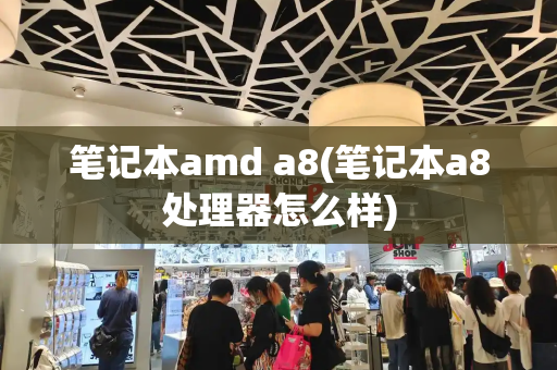 笔记本amd a8(笔记本a8处理器怎么样)-第1张图片-星选测评