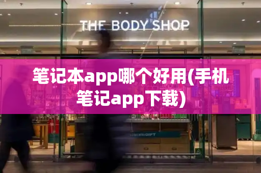 笔记本app哪个好用(手机笔记app下载)