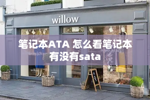 笔记本ATA 怎么看笔记本有没有sata