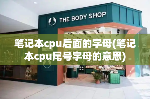 笔记本cpu后面的字母(笔记本cpu尾号字母的意思)