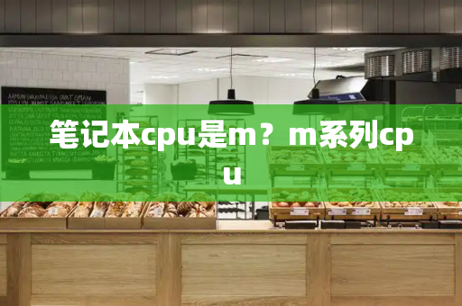 笔记本cpu是m？m系列cpu