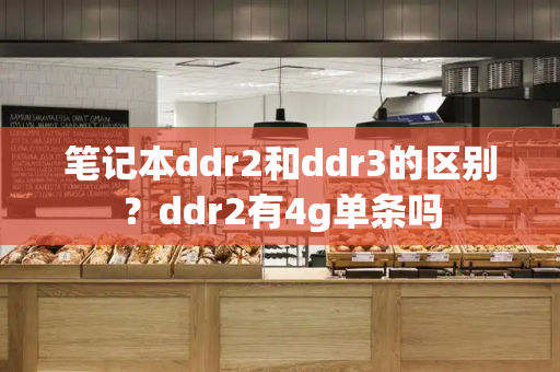 笔记本ddr2和ddr3的区别？ddr2有4g单条吗-第1张图片-星选测评