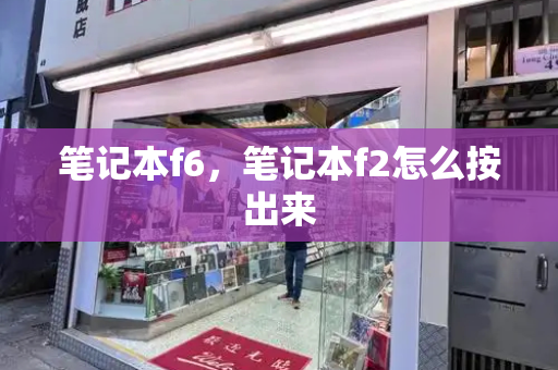 笔记本f6，笔记本f2怎么按出来