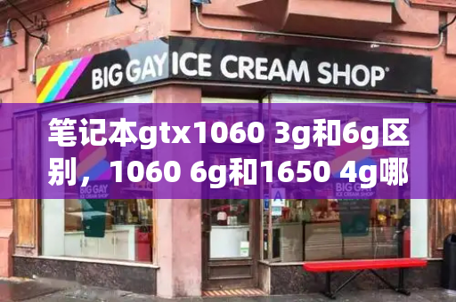 笔记本gtx1060 3g和6g区别，1060 6g和1650 4g哪个好-第1张图片-星选测评