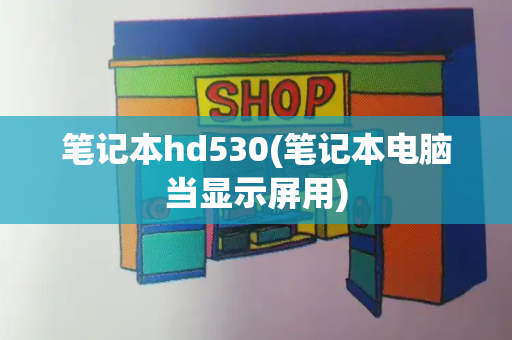 笔记本hd530(笔记本电脑当显示屏用)-第1张图片-星选测评