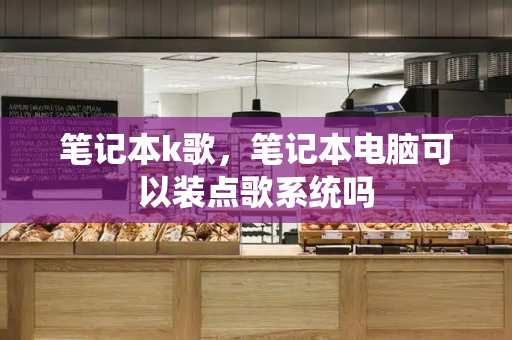 笔记本k歌，笔记本电脑可以装点歌系统吗