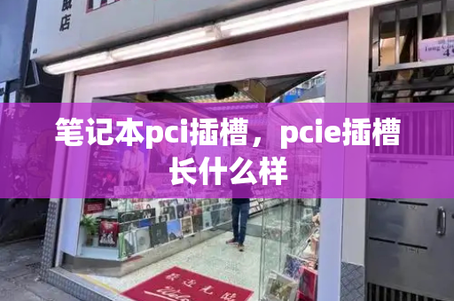笔记本pci插槽，pcie插槽长什么样-第1张图片-星选测评