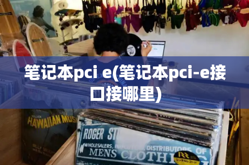 笔记本pci e(笔记本pci-e接口接哪里)