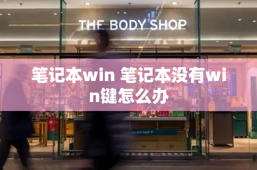 笔记本win 笔记本没有win键怎么办-第1张图片-星选测评