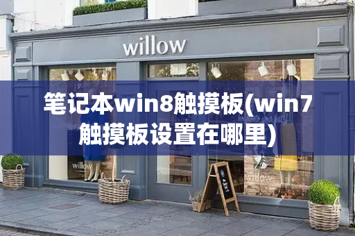 笔记本win8触摸板(win7触摸板设置在哪里)