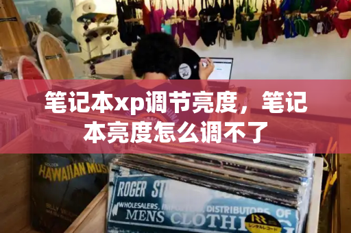笔记本xp调节亮度，笔记本亮度怎么调不了