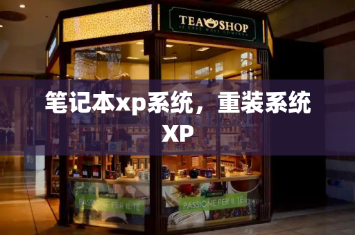 笔记本xp系统，重装系统XP-第1张图片-星选测评