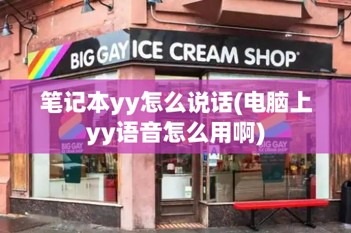 笔记本yy怎么说话(电脑上yy语音怎么用啊)-第1张图片-星选测评