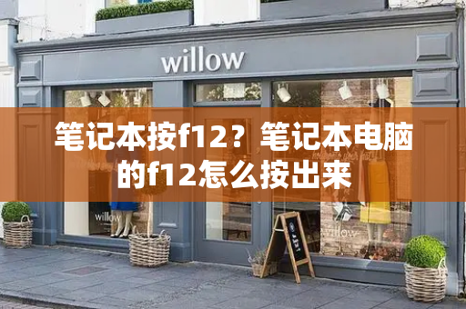 笔记本按f12？笔记本电脑的f12怎么按出来-第1张图片-星选测评