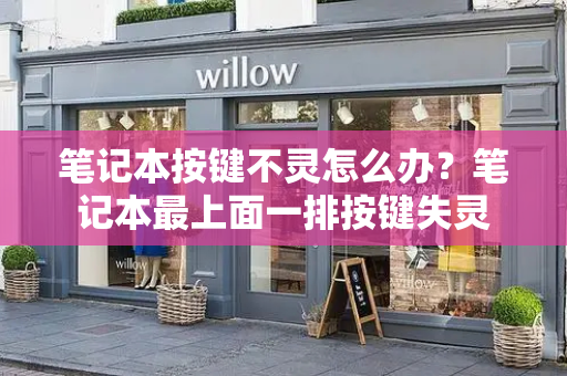 笔记本按键不灵怎么办？笔记本最上面一排按键失灵-第1张图片-星选测评