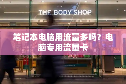 笔记本电脑用流量多吗？电脑专用流量卡