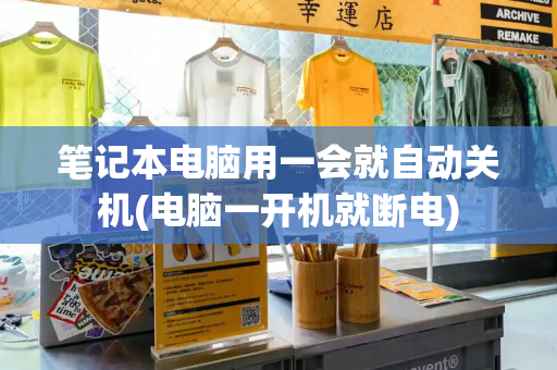 笔记本电脑用一会就自动关机(电脑一开机就断电)